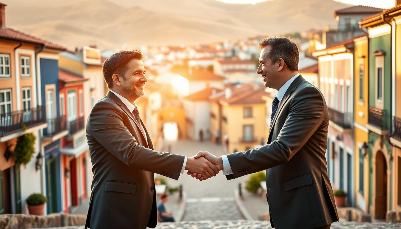 business partners in Portugal