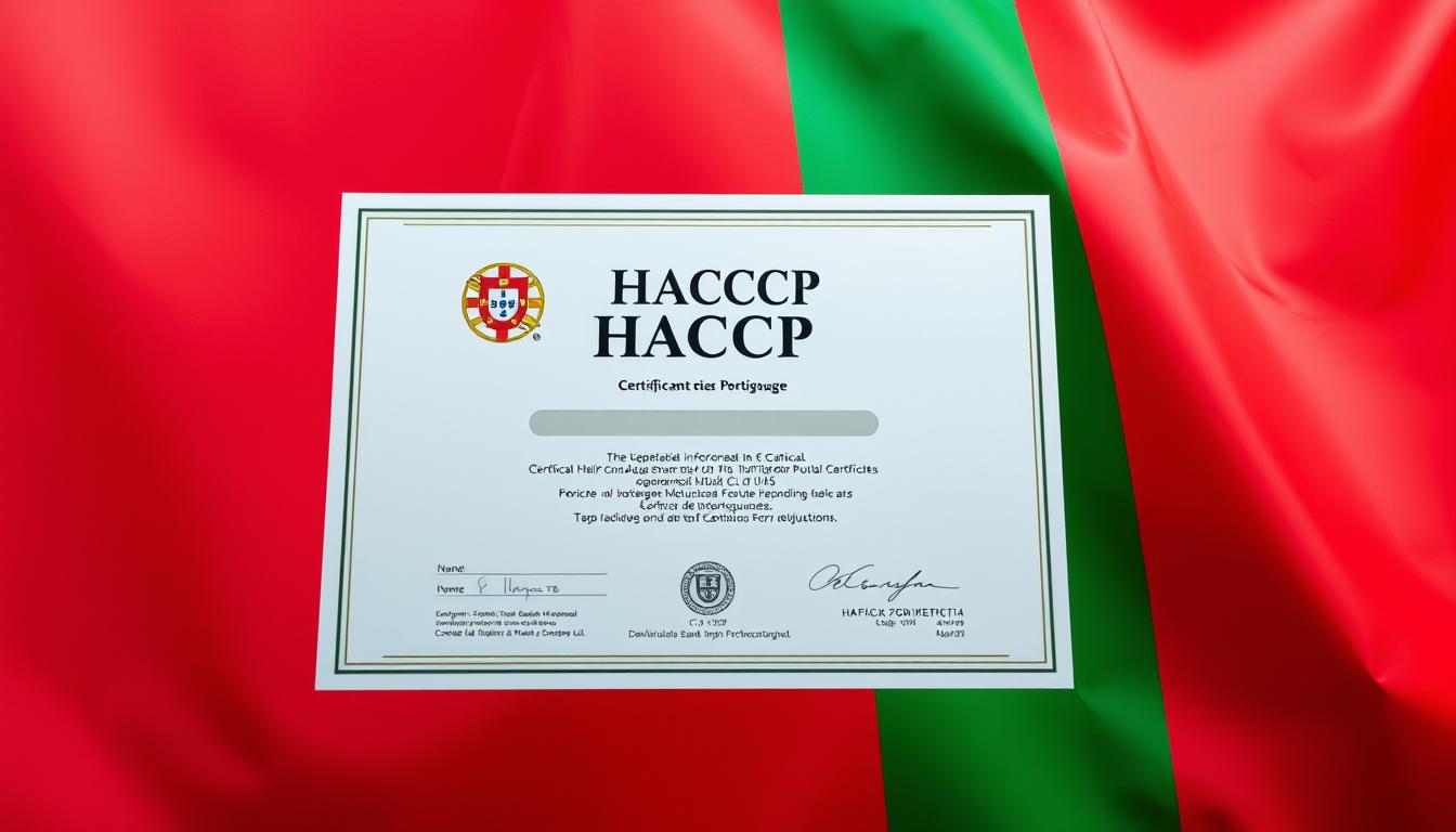 HACCP certification for food safety in Portugal