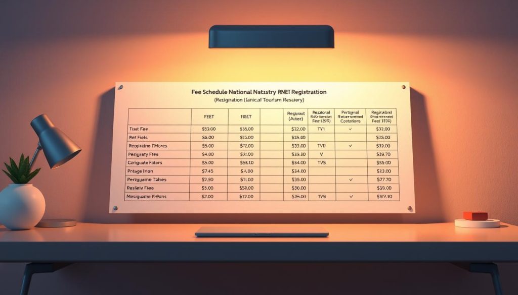 RNET registration fees overview