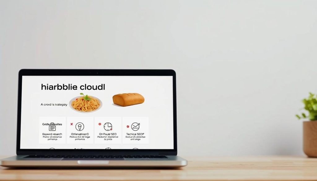 SEO strategies for food industry websites