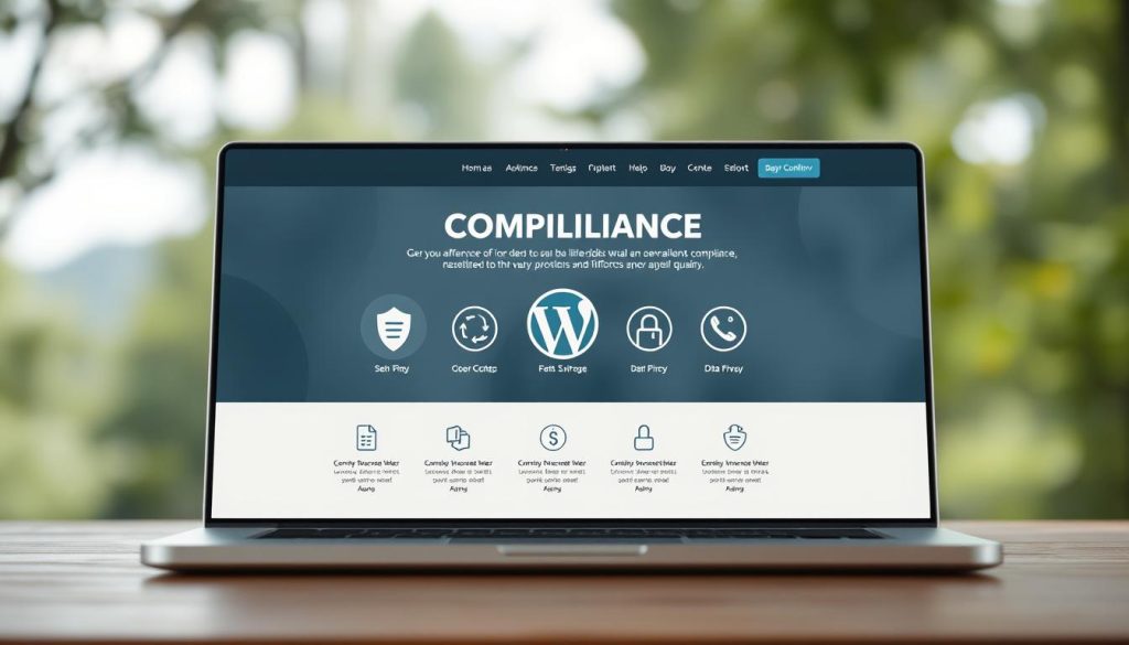 WordPress design focusing on website compliance and user experience