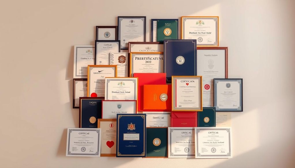 types of certifications
